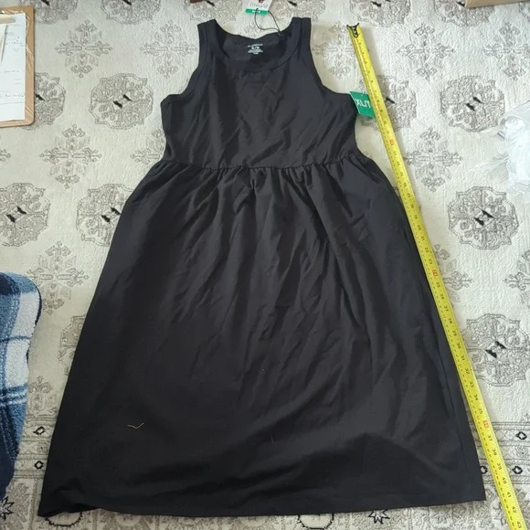 🖤XL: Buffalo Sleeveless Dress Women's Black - Picture 3 of 9
